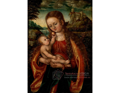 VlCR-133 Lucas Cranach - Madonna s dítětem