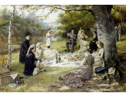 VANG210 George Goodwin Kilburne - Piknik