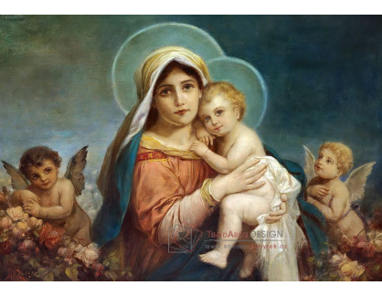 VRHZ 59 Hans Zatzka - Madonna s dítětem a anděly