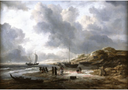 KO IV-6 Jacob van Ruisdael - Pláž a duny v Scheweningenu