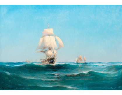 KO IV-349 Ludvig Richarde - Loď na moři