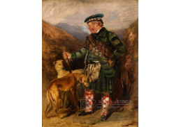 PORT-109 Edwin Henry Landseer  - Portrét Ghillie z Estate, 4 vévody z Atholl