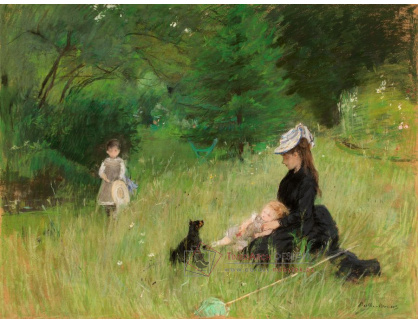 A-3383 Berthe Morisot - V parku