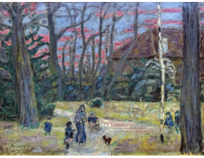 A-3732 Pierre Bonnard - Štědrý večer