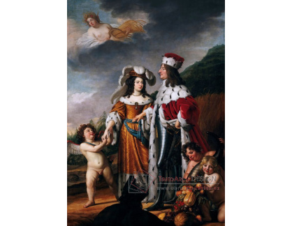 DDSO-2686 Gerrit van Honthorst - Portrét Louise Henriette a Friedricha Wilhelma