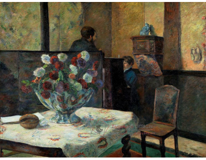 R9-233 Paul Gauguin - V domě malíře