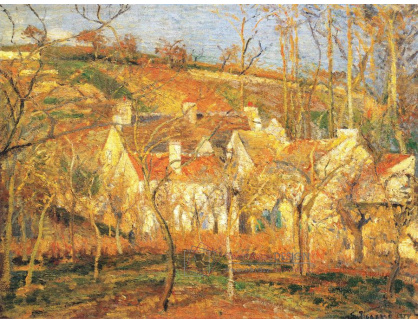 VCP-311 Camille Pissarro - Červené střechy Pontoise