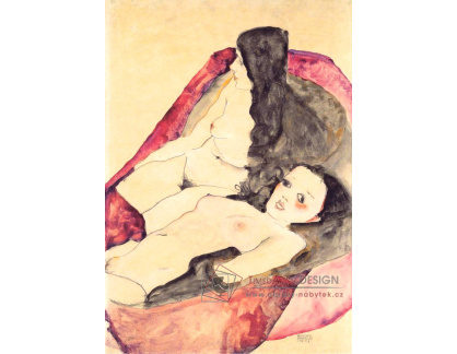 VES 204 Egon Schiele - Dvě nahé dívky