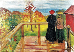 VEM13-48 Edvard Munch - Déšť