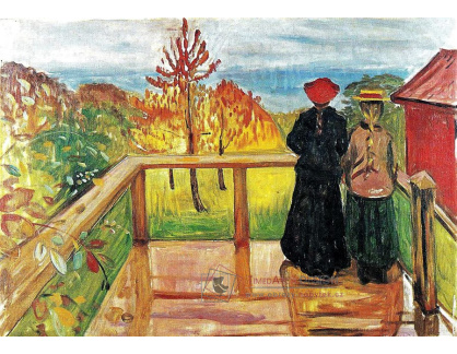 VEM13-48 Edvard Munch - Déšť