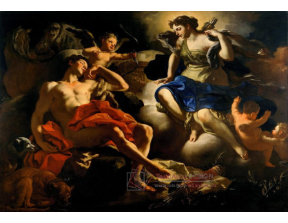 SO XI-491 Francesco Solimena - Diana a Endymion