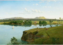 SO XI-447 Eugene von Guerard - Jezero Purrumbete