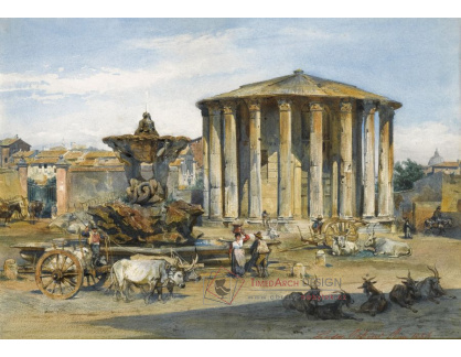 KO IV-360 Ludwig Passini - Chrám Vesta v Římě