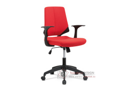 KA-R204 RED, kancelářská židle, látka červená