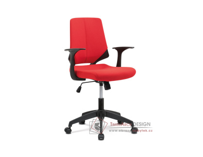 KA-R204 RED, kancelářská židle, látka červená