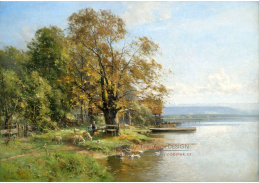 A-612 Carl Adam Heinisch - Herbst u jezera Starnberg