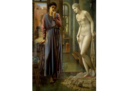 A-5694 Edward Burne-Jones - Pygmalion a obraz