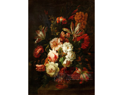 D-6774 Jean-Baptiste Monnoyer - Květinové zátiší s tulipány a pivoňkami
