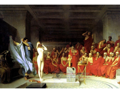 VF205 Jean-Leon Gerome - Phryne před Areopagusem