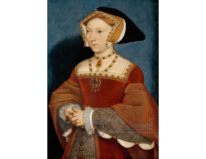 SO XVII-379 Hans Holbein - Jane Seymour královna Anglie