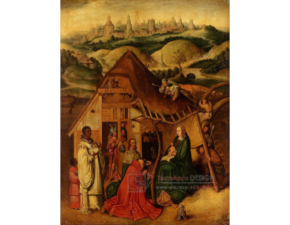 SO XVII-478 Hieronymus Bosch - Narození Krista