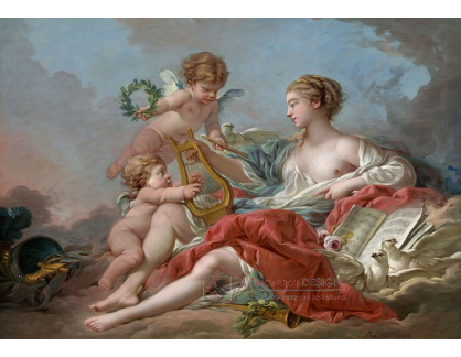 D-6191 Francois Boucher - Alegorie hudby