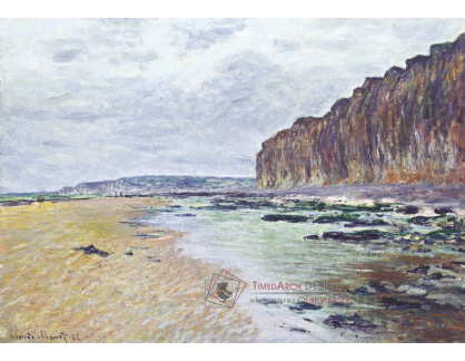 VCM 52 Claude Monet - Odliv ve Varengeville
