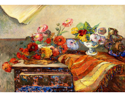 R9-283 Paul Gauguin - Zátiší s květinami