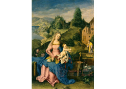 VR12-10 Albrecht Dürer - Madonna a dítě v krajině