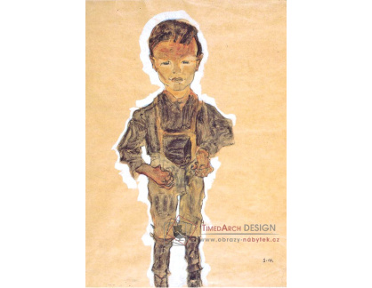 VES 124 Egon Schiele - Proletářský chlapec