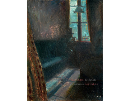 VEM13-150 Edvard Munch - Noc v Saint-Cloud