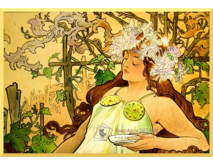 VAM41 Alfons Mucha - Podzim