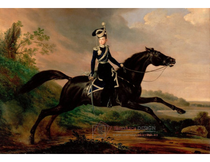 SO V-178 Franz Kruger - Jezdecký portrét knížete Alexandra Nikolajeviče