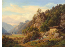 DDSO-4713 Anton Schiffer - Motiv z Pinzgau