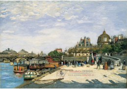 VR14-287 Pierre-Auguste Renoir - Pont des Arts v Paříži