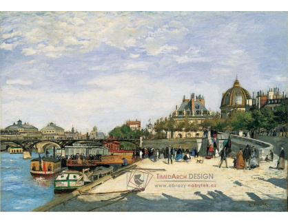 VR14-287 Pierre-Auguste Renoir - Pont des Arts v Paříži