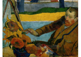 VPG 36 Paul Gauguin - Vincent van Gogh malující slunečnice