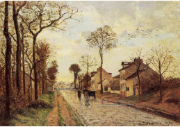 VCP-255 Camille Pissarro - Cesta v Louveciennes