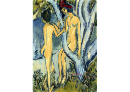VELK 86 Ernst Ludwig Kirchner - Akty u stromu