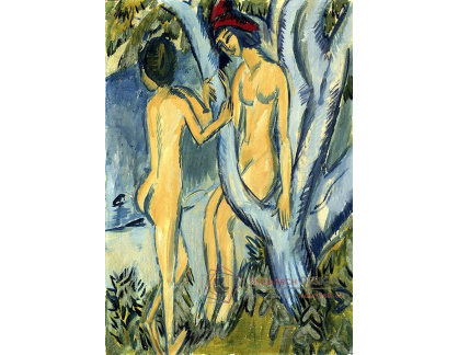 VELK 86 Ernst Ludwig Kirchner - Akty u stromu