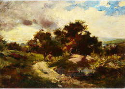 VCM 721 Julius Eduard Mařák - Krajina s figurální stafáží