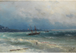 DDSO-1657 Ivan Konstantinovič Ajvazovskij - Proti vlnám