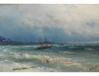 DDSO-1657 Ivan Konstantinovič Ajvazovskij - Proti vlnám