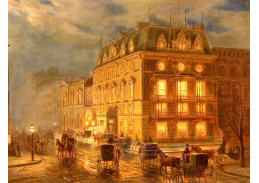 SO V-72 Edward Lamson Henry - Recepce v League Club, Madison Square roku 1875