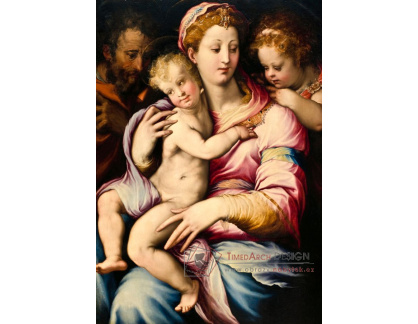 SO XVII-76 Francesco Salviati - Svatá rodina se svatým Janem Křtitelem