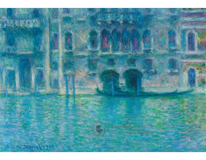 D-7082 Claude Monet - Palazzo da Mula v Benátkách