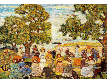 D-7446 Maurice Brazil Prendergast - Krajina s postavami