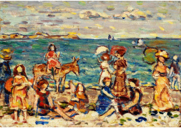 D-7447 Maurice Brazil Prendergast - Na pláži