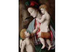 D-7845 Francesco Ubertini - Madonna a dítě se svatým Janem Křtitelem