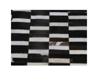 KŮŽE 6, luxusní koberec 69x140cm, patchwork